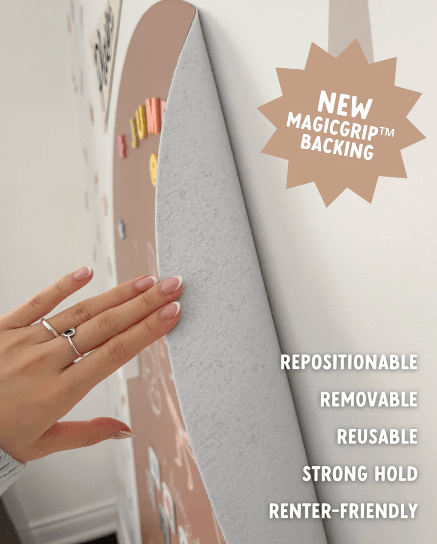 Magic Playwall - Arch Magnetic Wall Decal for Kids: Caramel - Princess and the Pea Boutique