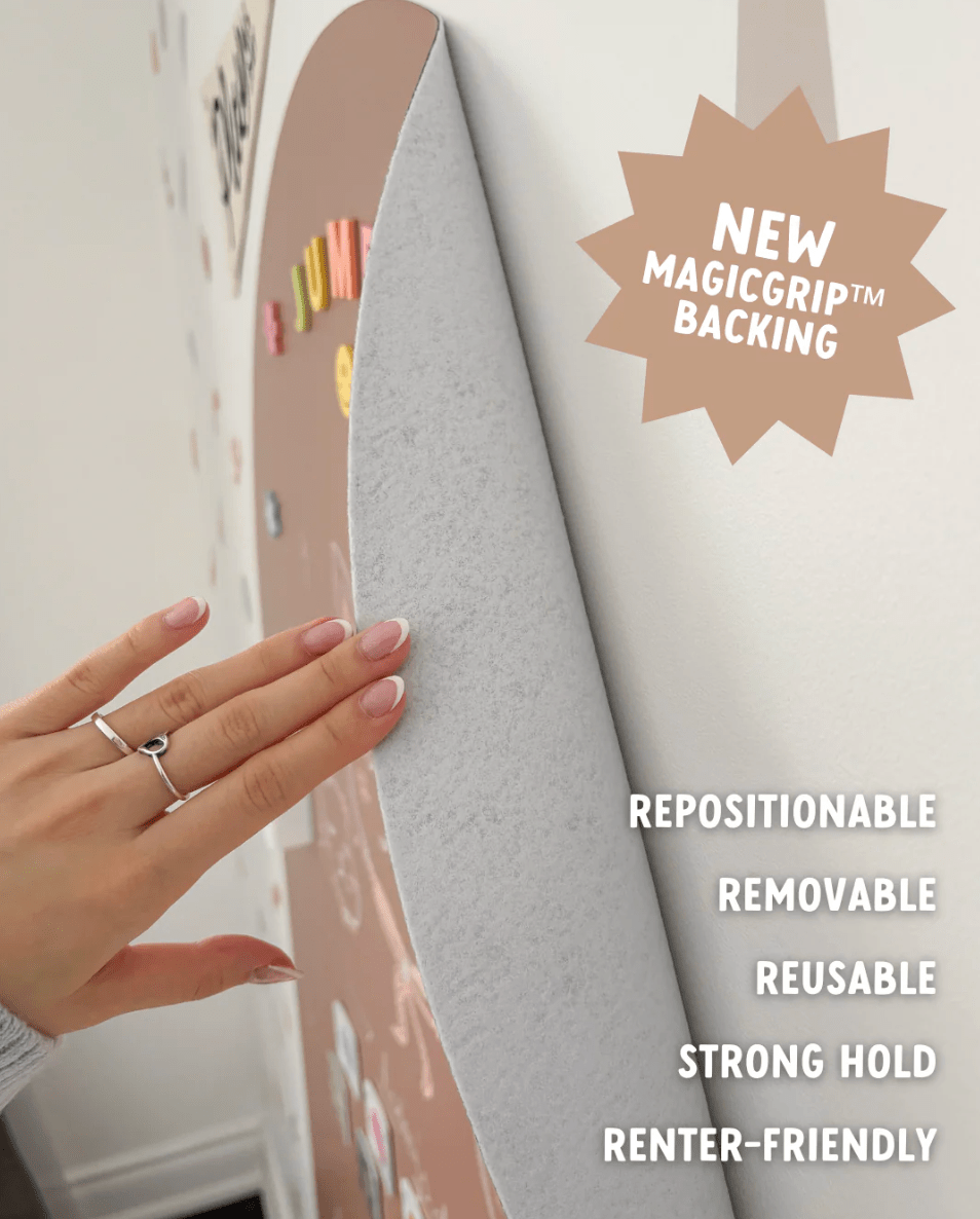 Magic Playwall - Arch Magnetic Wall Decal for Kids: Caramel - Princess and the Pea Boutique