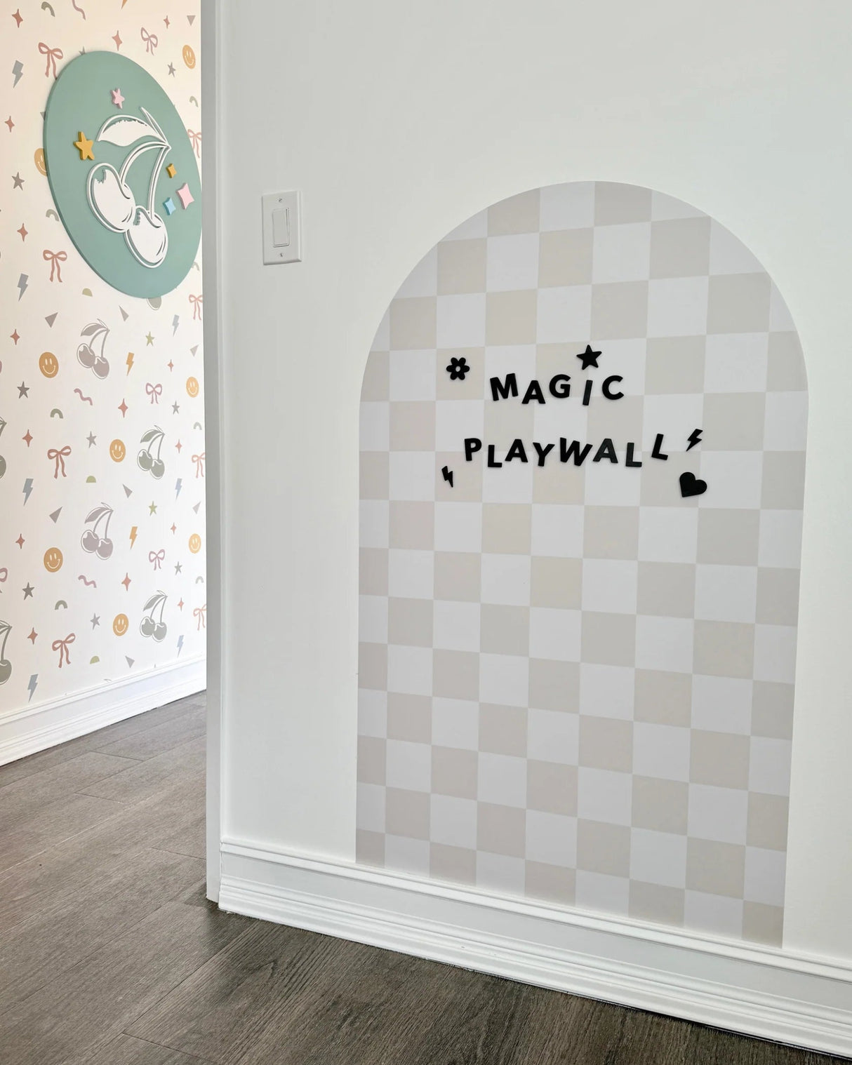 Mega Magic Playwall - Arch Magnetic Wall Decal For Kids - Princess and the Pea Boutique