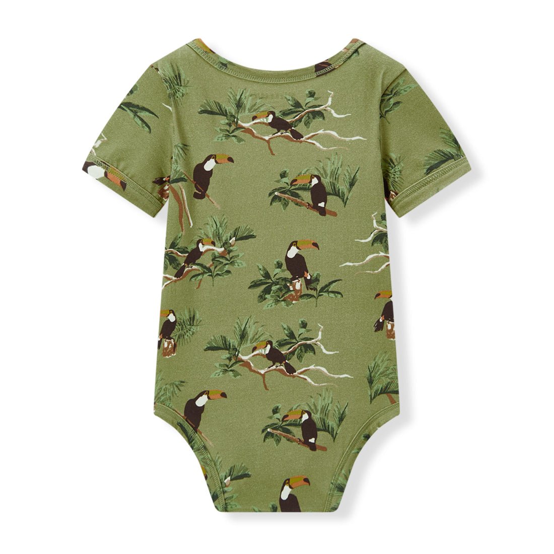 Milkbarn Cotton Stretch One Piece Toucan - Princess and the Pea Boutique