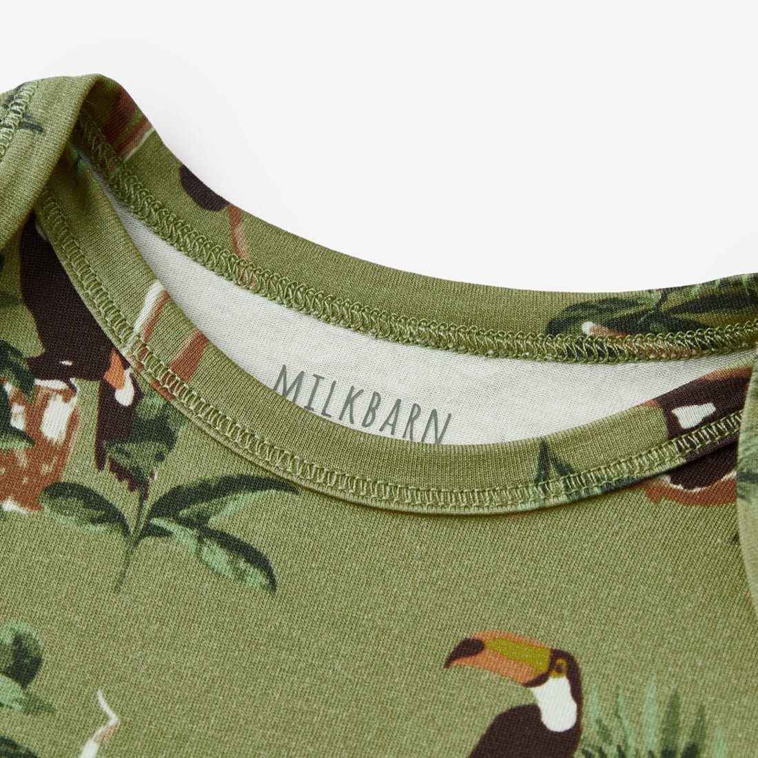 Milkbarn Cotton Stretch One Piece Toucan - Princess and the Pea Boutique