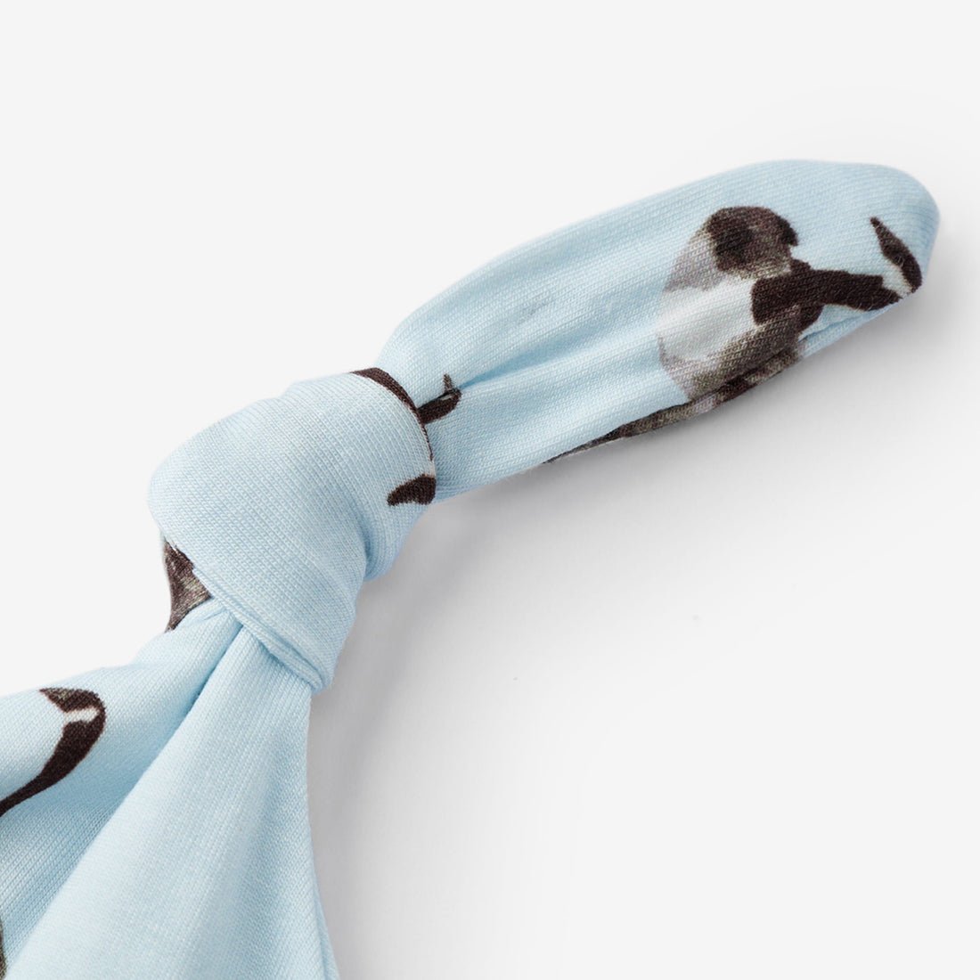 Milkbarn Luxe Stretch NB Gown & Hat Set Goose 0 - 3M - Princess and the Pea Boutique