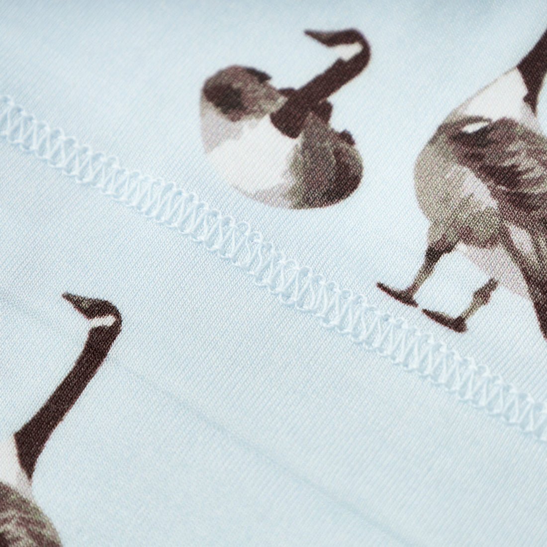 Milkbarn Luxe Stretch NB Gown & Hat Set Goose 0 - 3M - Princess and the Pea Boutique