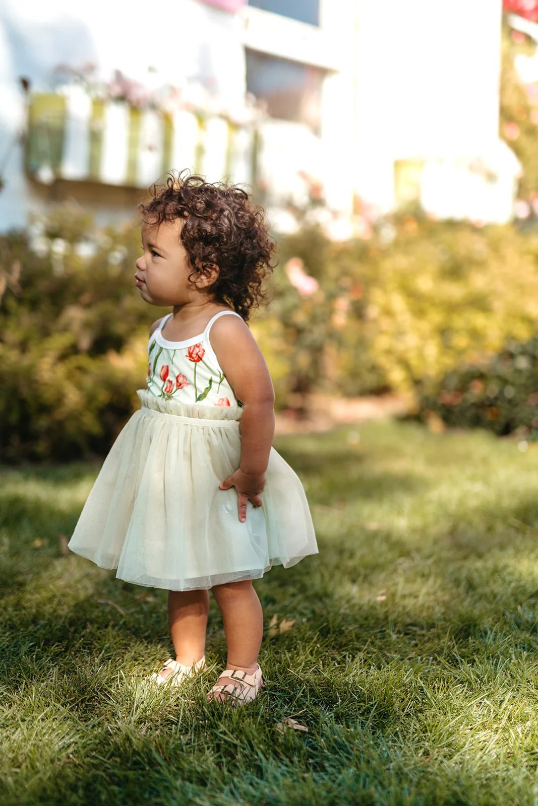 Milkbarn Luxe Stretch Tulip Ballet Dress - Princess and the Pea Boutique