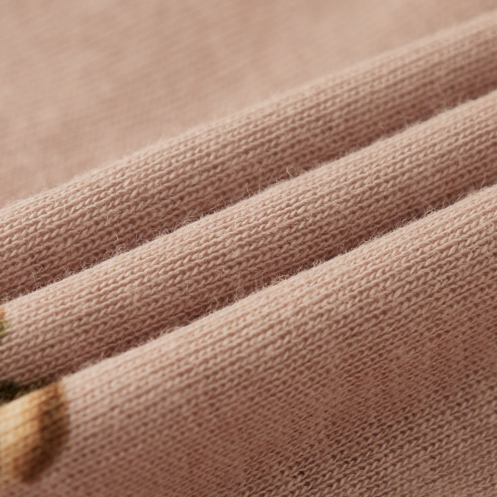 Milkbarn Organic Cotton Ruffle Long Sleeve One Piece Mushroom - Princess and the Pea Boutique