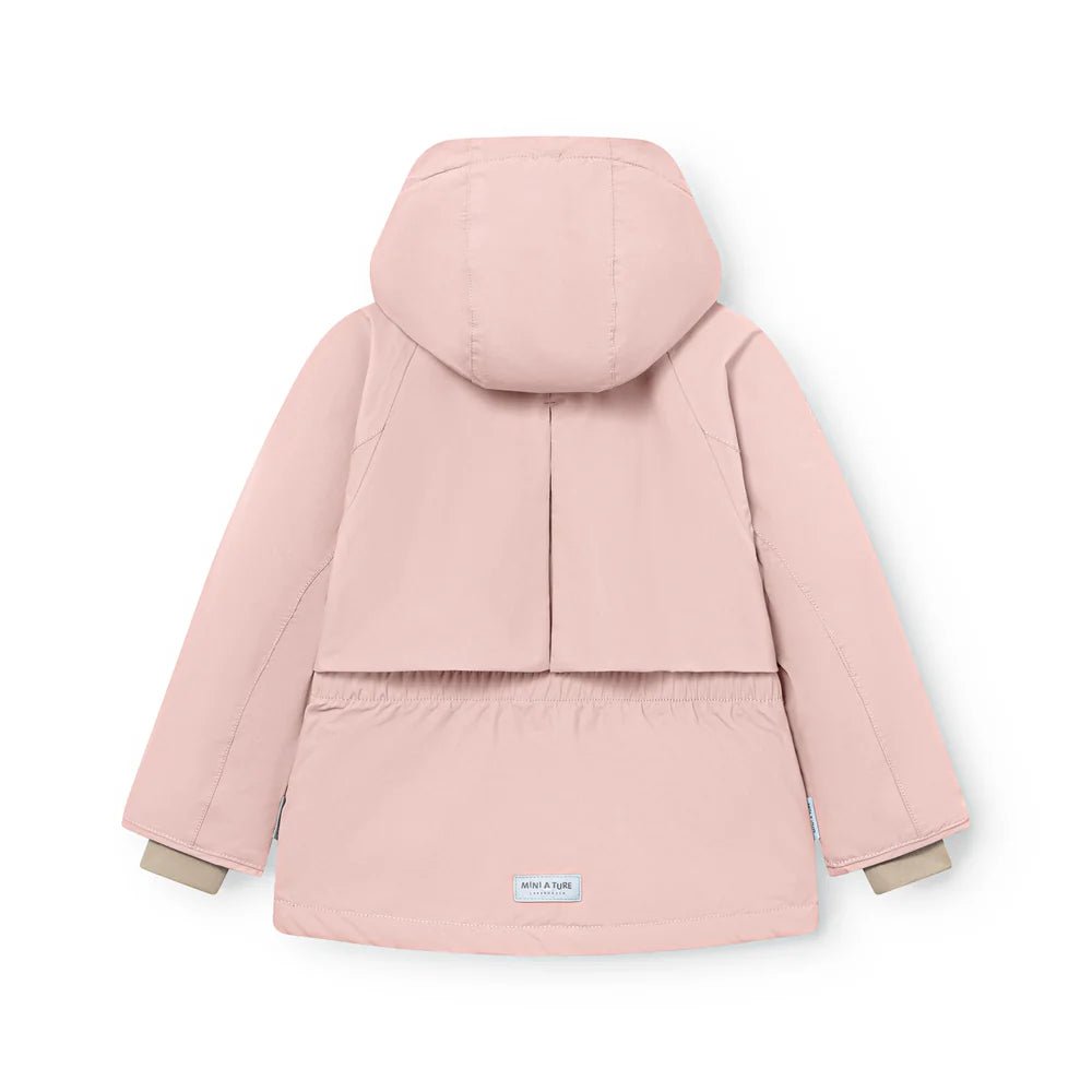 Mini A Ture - Algeana fleece lined winter jacket - Adobe rose - Princess and the Pea Boutique