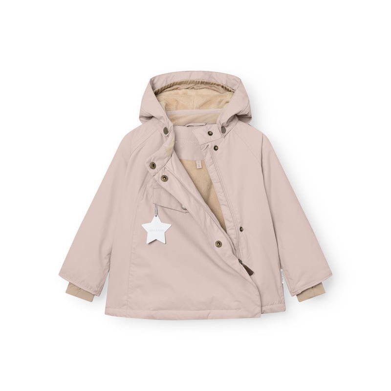 Mini A Ture - Wang fleece lined winter jacket - Cloudy rose - Princess and the Pea Boutique
