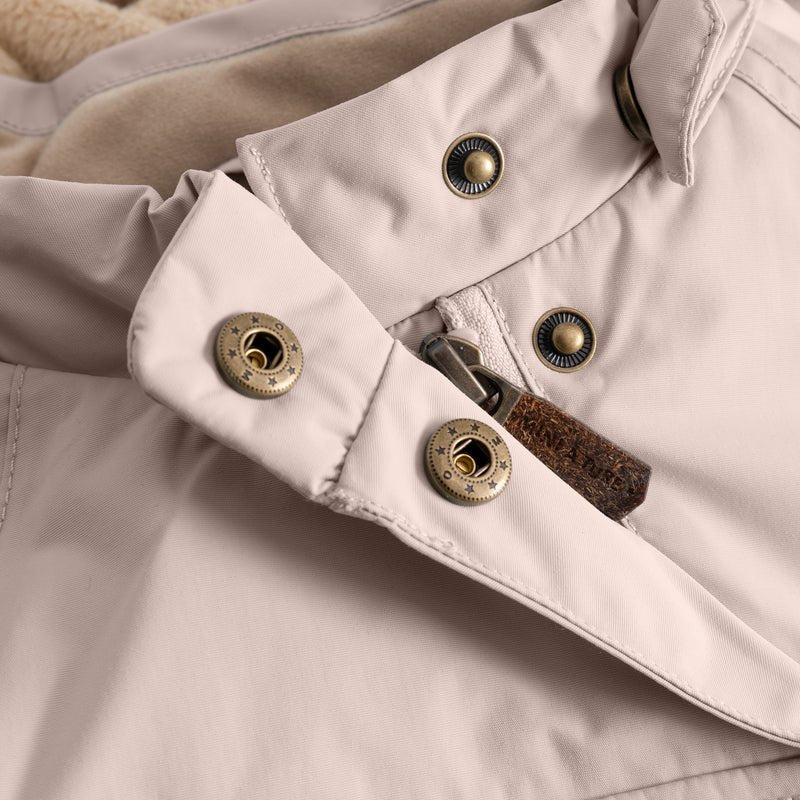 Mini A Ture - Wang fleece lined winter jacket - Cloudy rose - Princess and the Pea Boutique