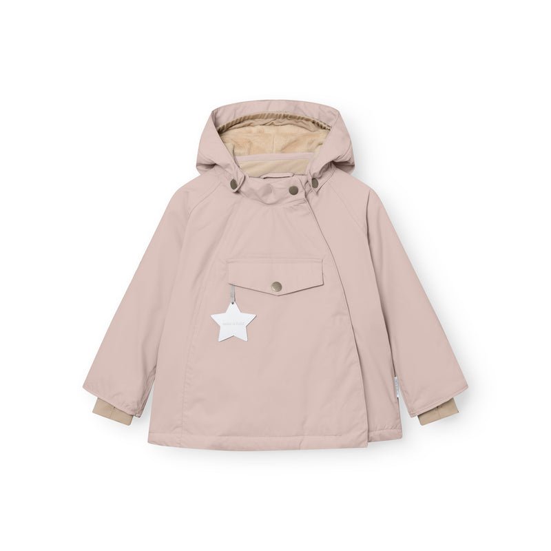 Mini A Ture - Wang fleece lined winter jacket - Cloudy rose - Princess and the Pea Boutique