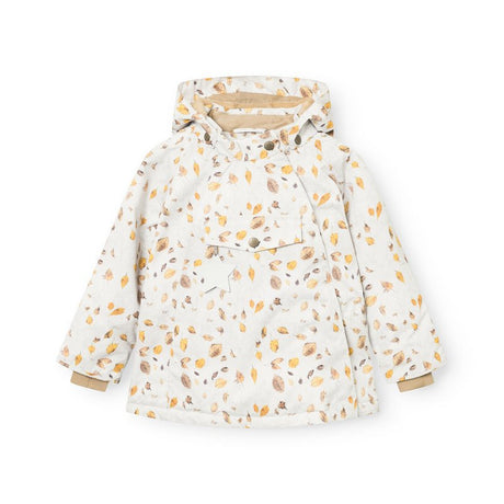 Mini A Ture - Wang fleece lined winter jacket - Falling winter leaf - Princess and the Pea Boutique