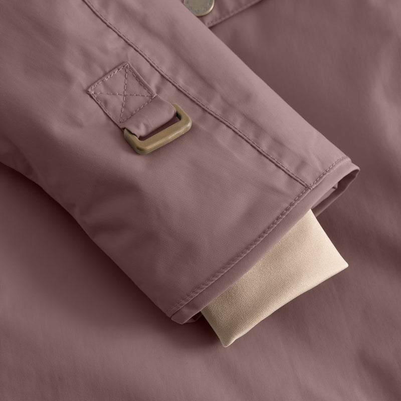 Mini A Ture - Wang fleece lined winter jacket - Peppercorn plum - Princess and the Pea Boutique