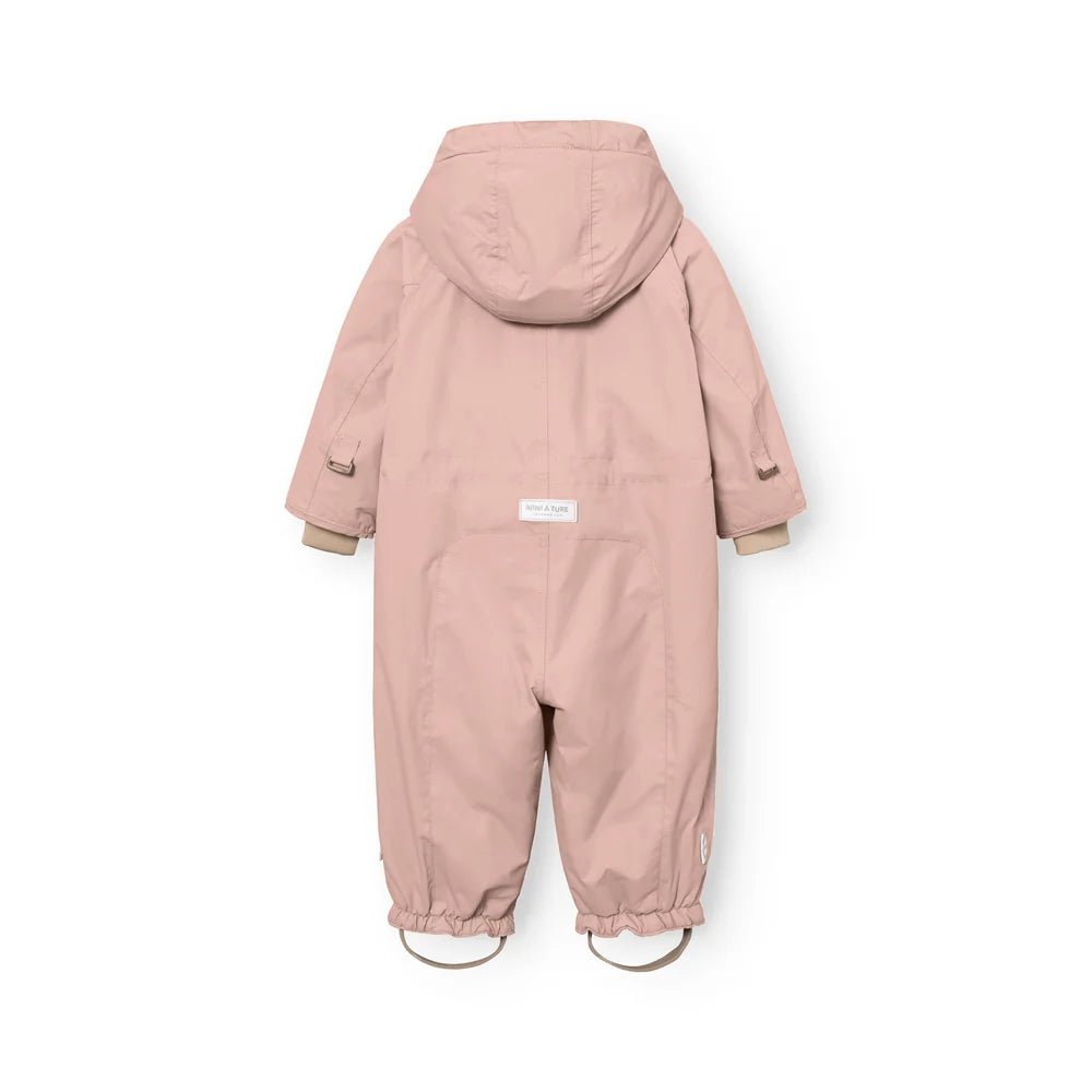 Mini A Ture - Wisti fleece lined snowsuit - Adobe rose - Princess and the Pea Boutique