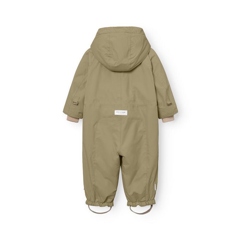 Mini A Ture - Wisti fleece lined snowsuit - Aloe green - Princess and the Pea Boutique