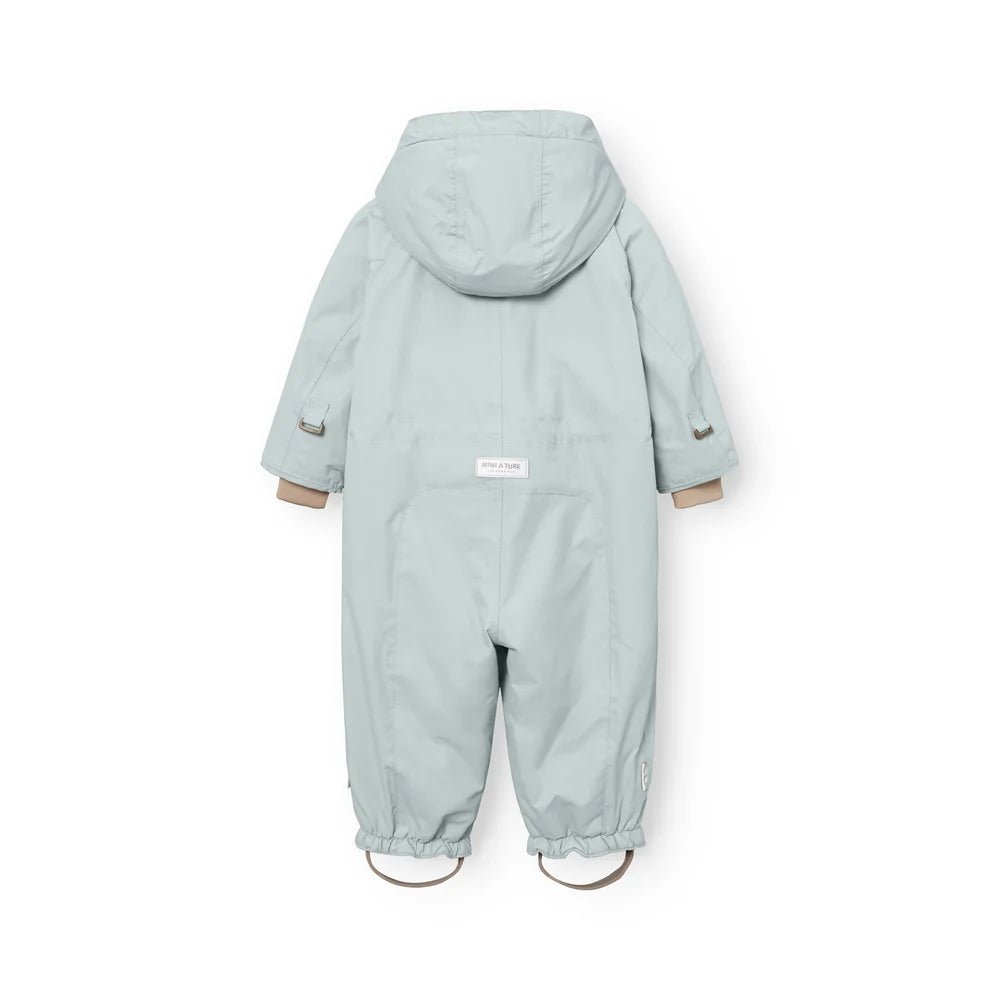 Mini A Ture - Wisti fleece lined snowsuit - Baby blue - Princess and the Pea Boutique