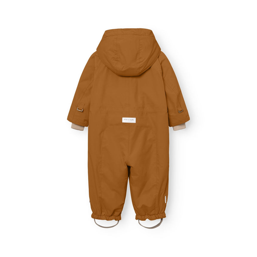 Mini A Ture - Wisti fleece lined snowsuit - Brown sugar - Princess and the Pea Boutique