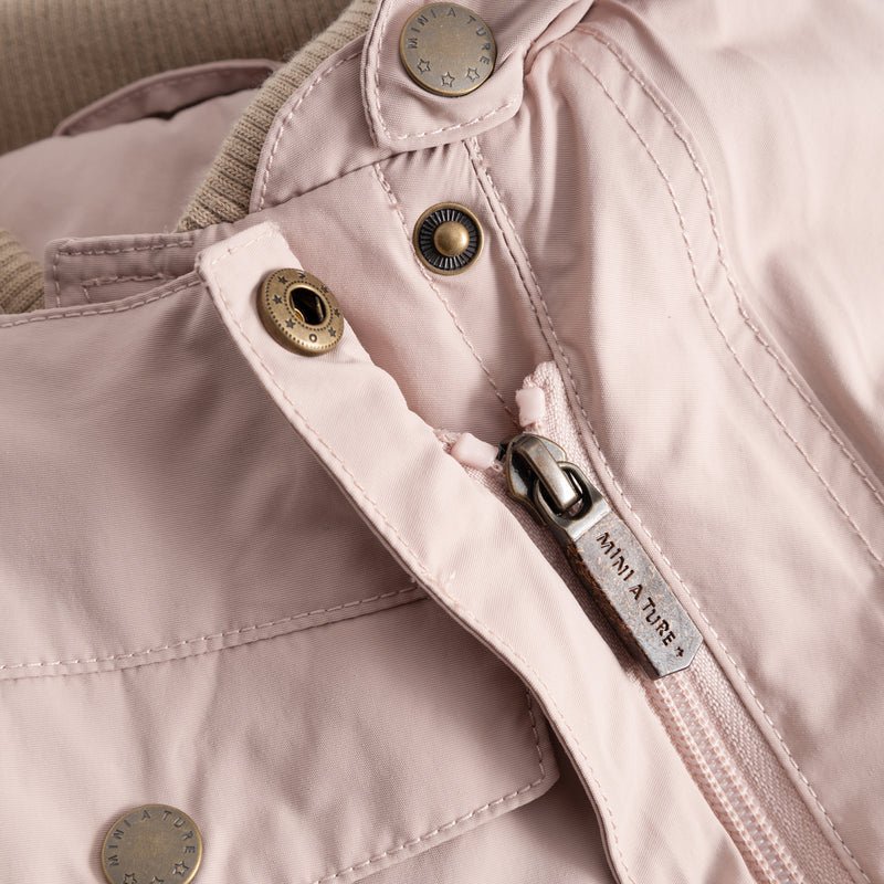 Mini A Ture - Wisti fleece lined snowsuit - Cloudy rose - Princess and the Pea Boutique