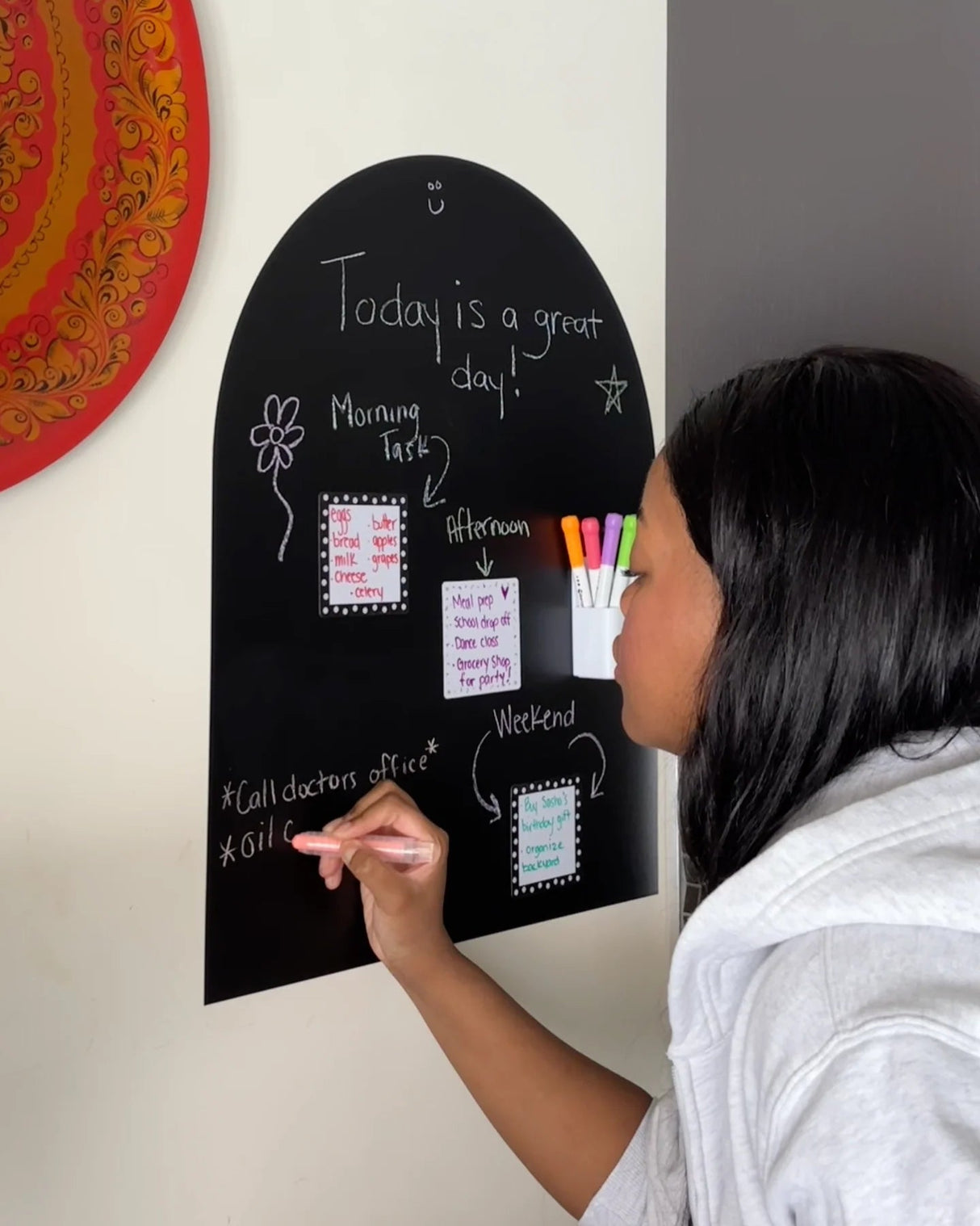 MINI Magic Playwall - Arch Magnetic Art Wall Decal for Small Spaces - Midnight - Princess and the Pea Boutique