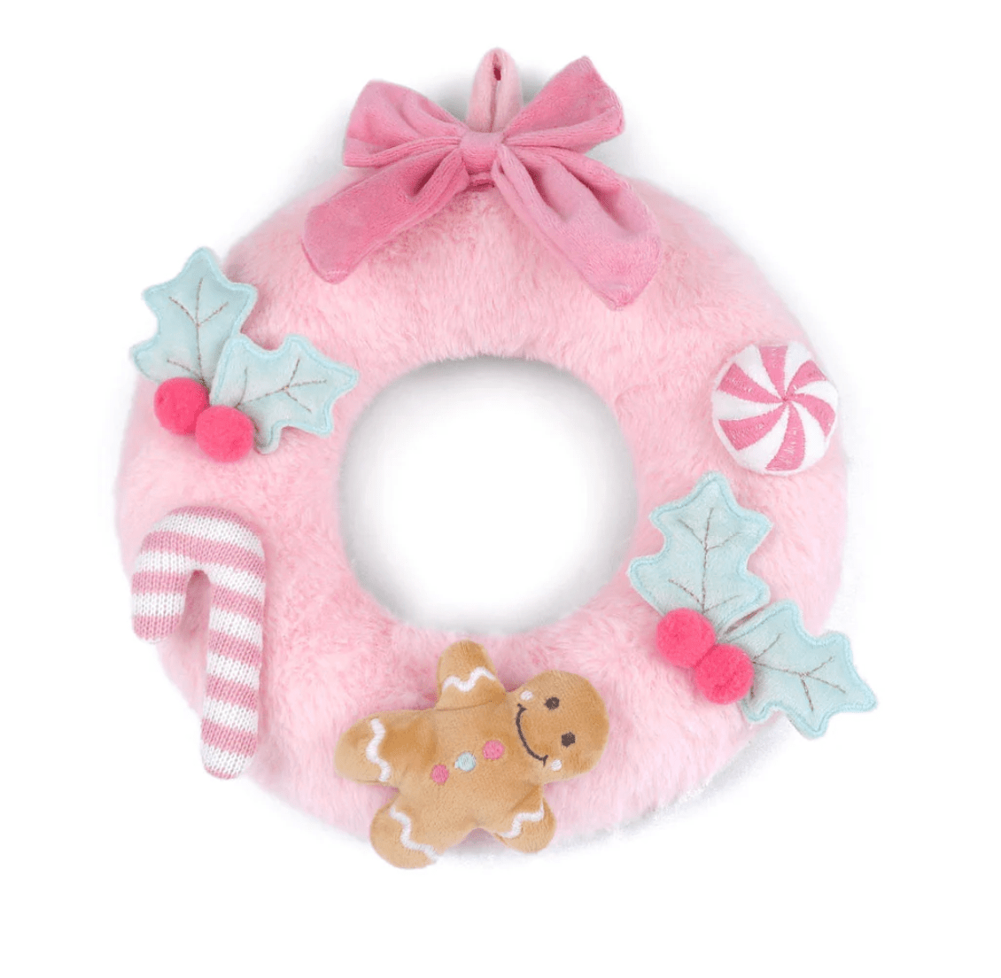 MON AMI - Festive Wreath - Pink - Princess and the Pea Boutique