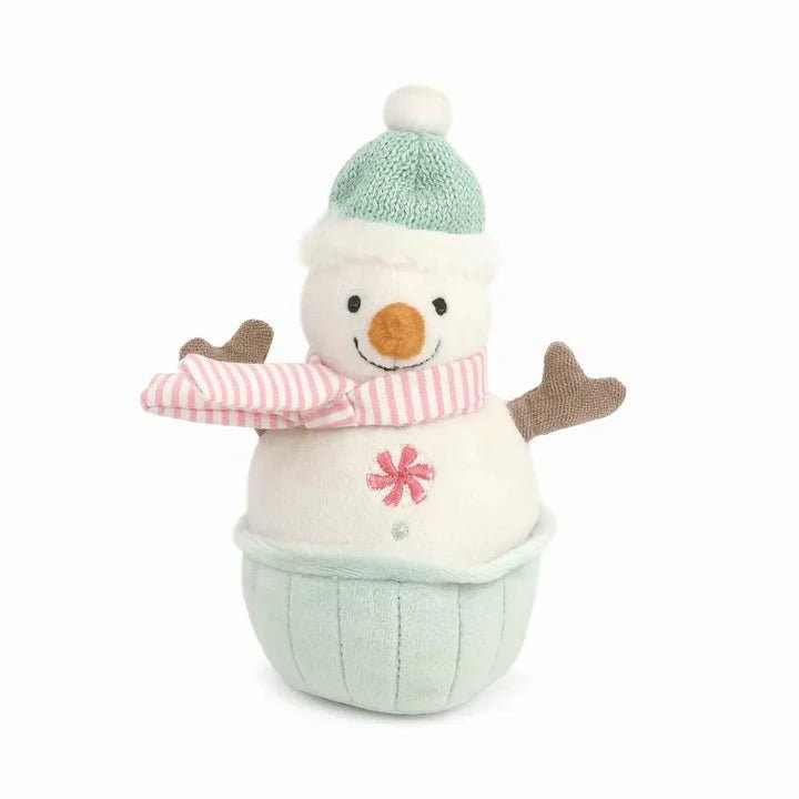 MON AMI - Mini Ami Snowman Cupcake Chime Toy - Princess and the Pea Boutique