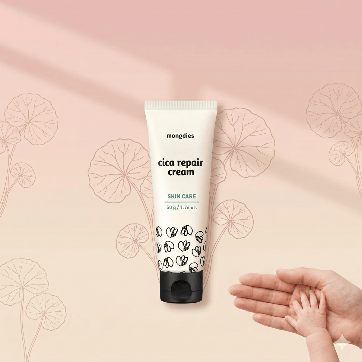 Mongdies Baby Cica Cream 50g - Princess and the Pea Boutique