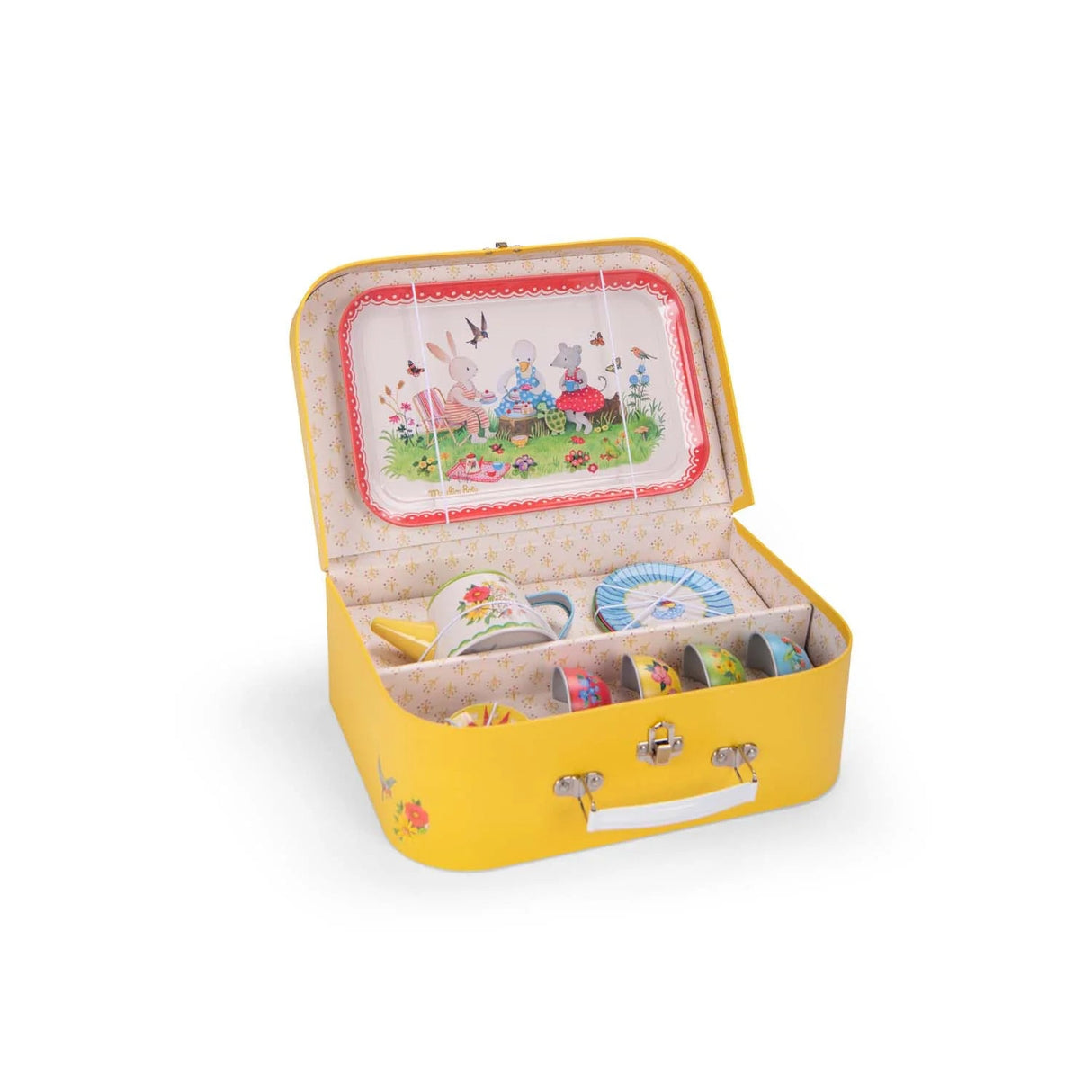 Moulin Roty Grande Famille - Metal Tea Set - Princess and the Pea Boutique