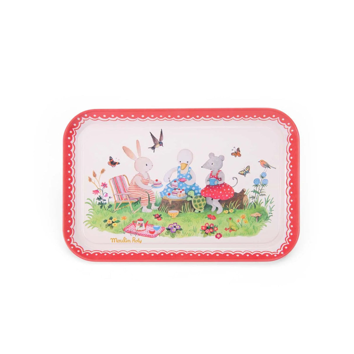 Moulin Roty Grande Famille - Metal Tea Set - Princess and the Pea Boutique