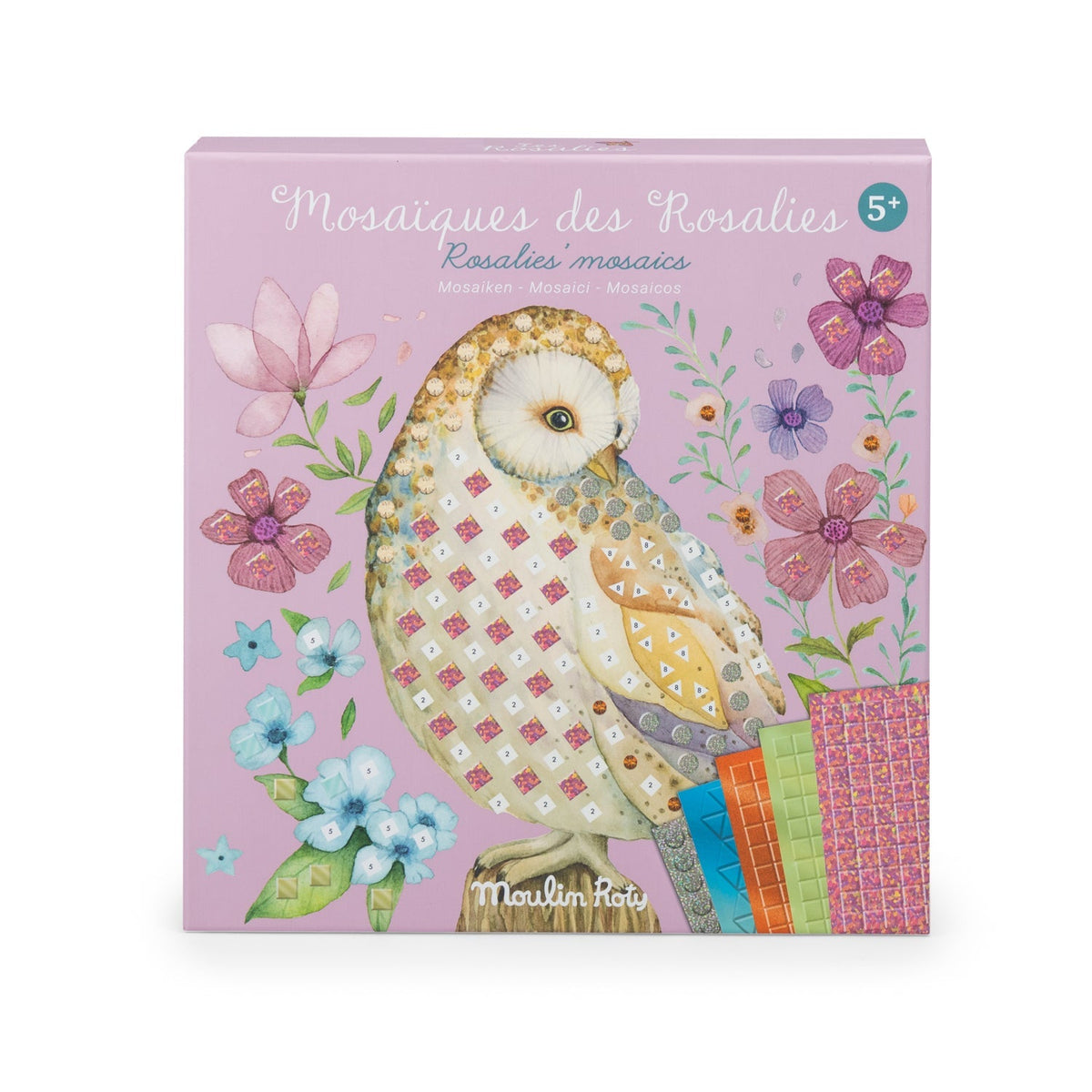 Moulin Roty Les Rosalies - Mosaic Craft Kit - Princess and the Pea Boutique