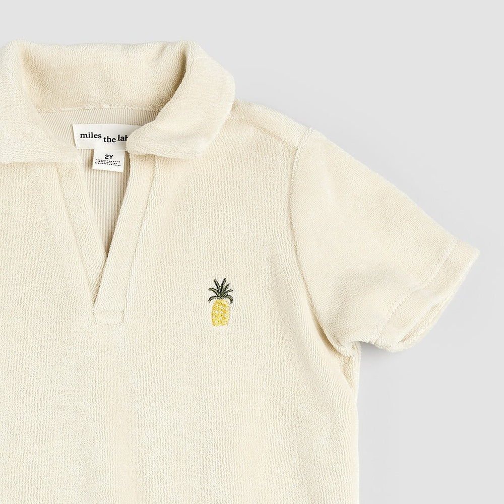MTL - Birch Terry Cloth Polo - Princess and the Pea Boutique
