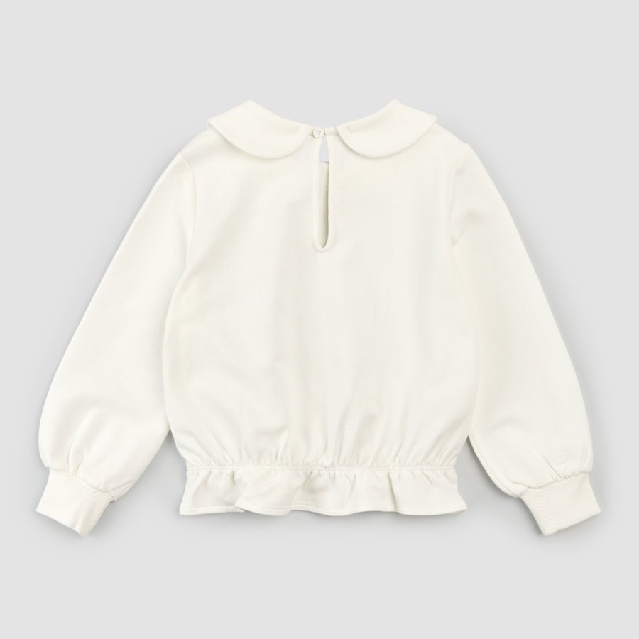 MTL - Racquet Club Collared Girl's Sweater - Princess and the Pea Boutique