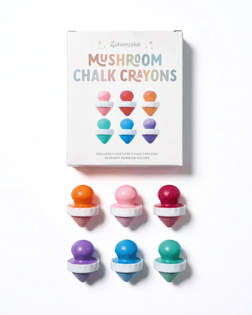 Mushroom Chalk Crayons for Magic Playwall - Princess and the Pea Boutique
