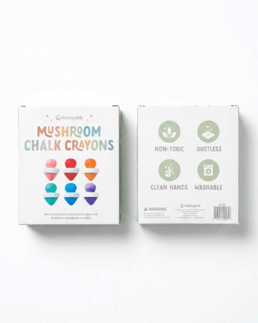 Mushroom Chalk Crayons for Magic Playwall - Princess and the Pea Boutique