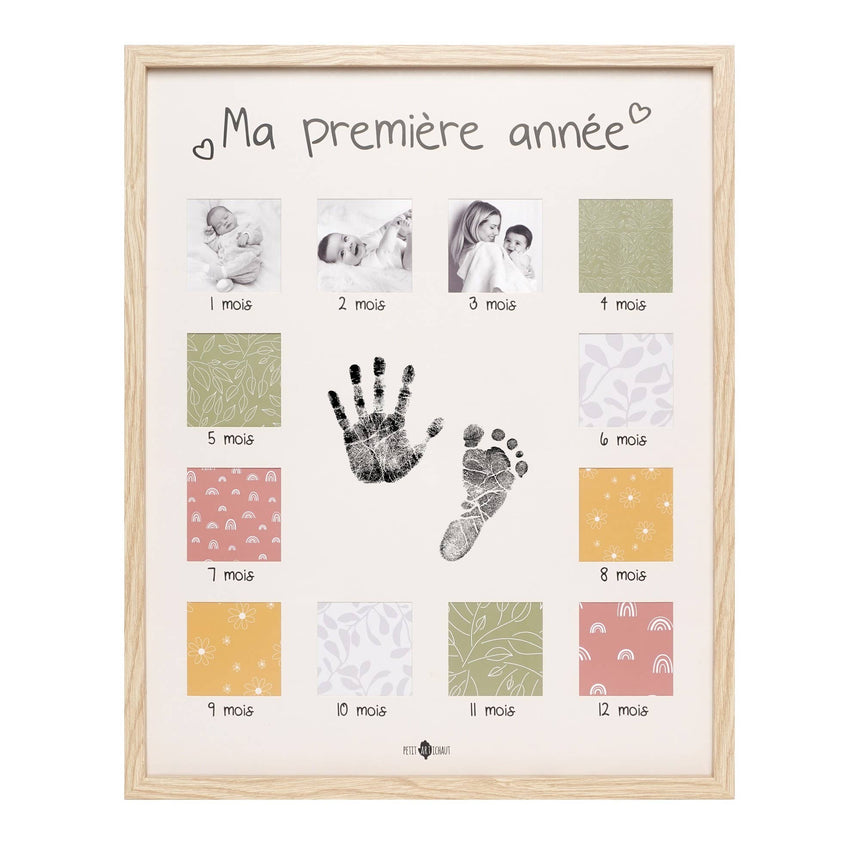 My First Year - Baby Milestone Photo Frame - Princess and the Pea Boutique