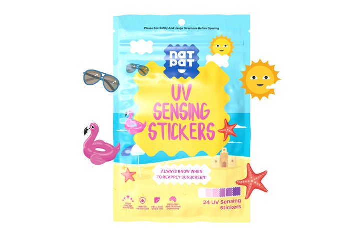 NATPAT Sunny Patch UV-Detecting Stickers - Princess and the Pea