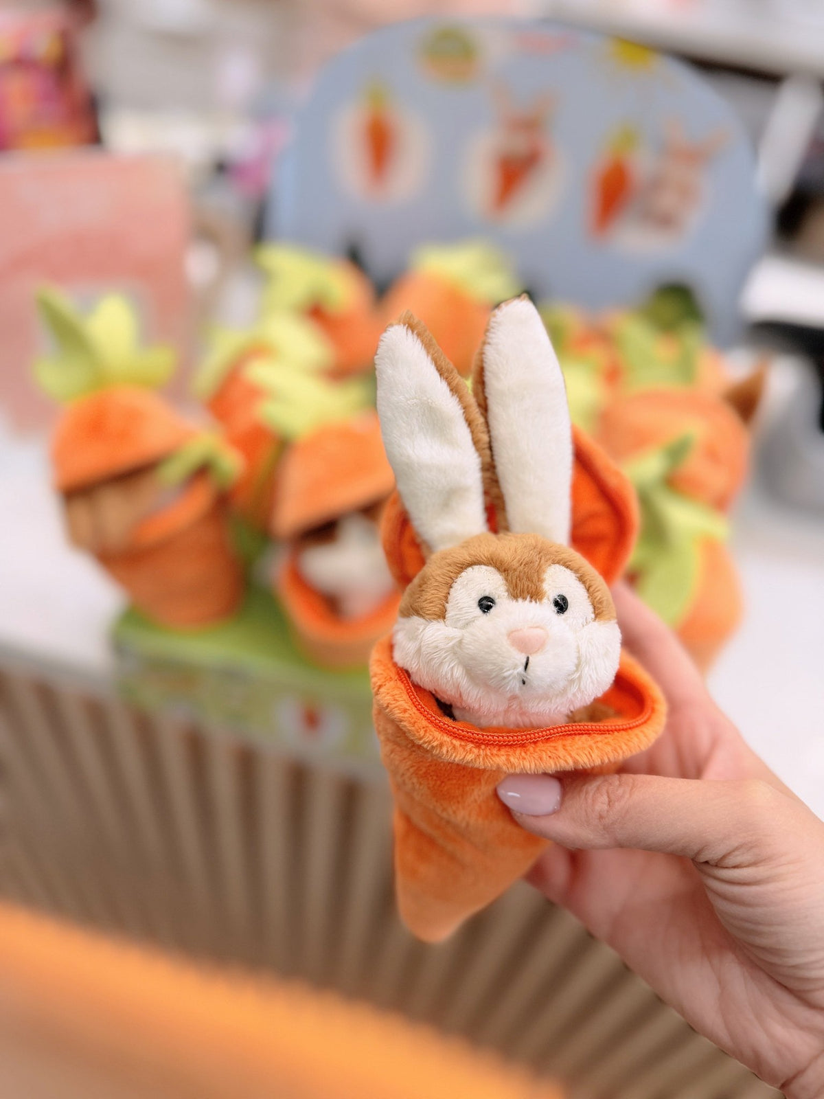 NICI Rabbit in Carrot "Forest Friends Collection" - Princess and the Pea Boutique