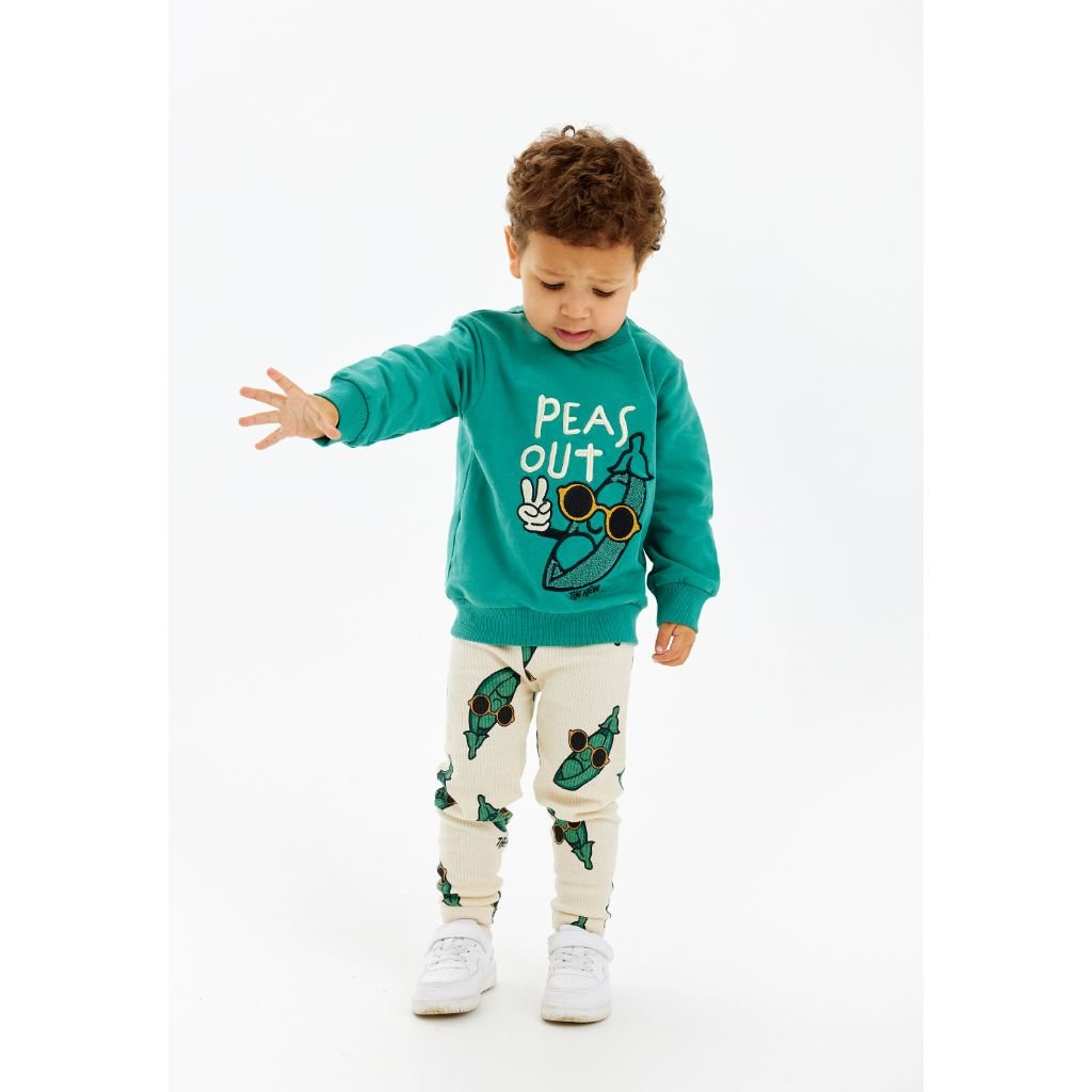 Nikolos sweatshirt - Bottle green - Princess and the Pea Boutique