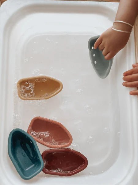 noüka Stacking Boats - Storm Set - Princess and the Pea Boutique