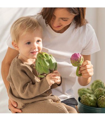 Oli & Carol Artichoke Rattle Toy - Princess and the Pea Boutique