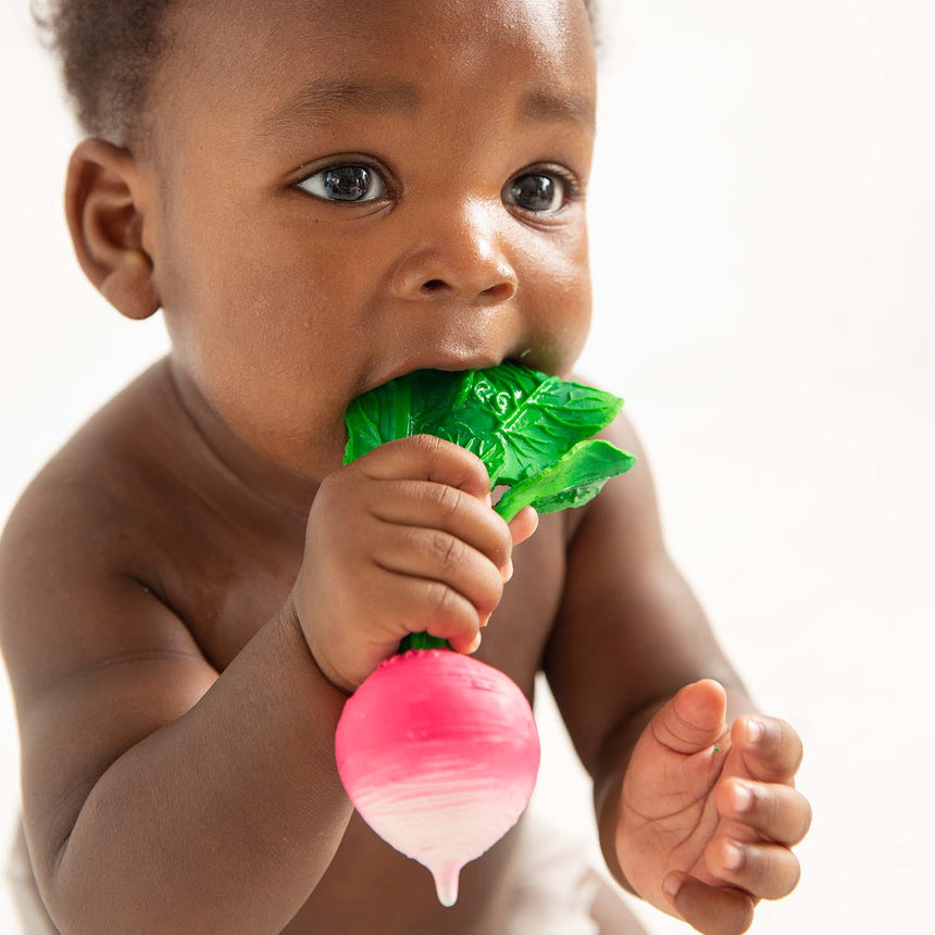 Oli & Carol Ramona the Radish Baby Teether - Princess and the Pea Boutique