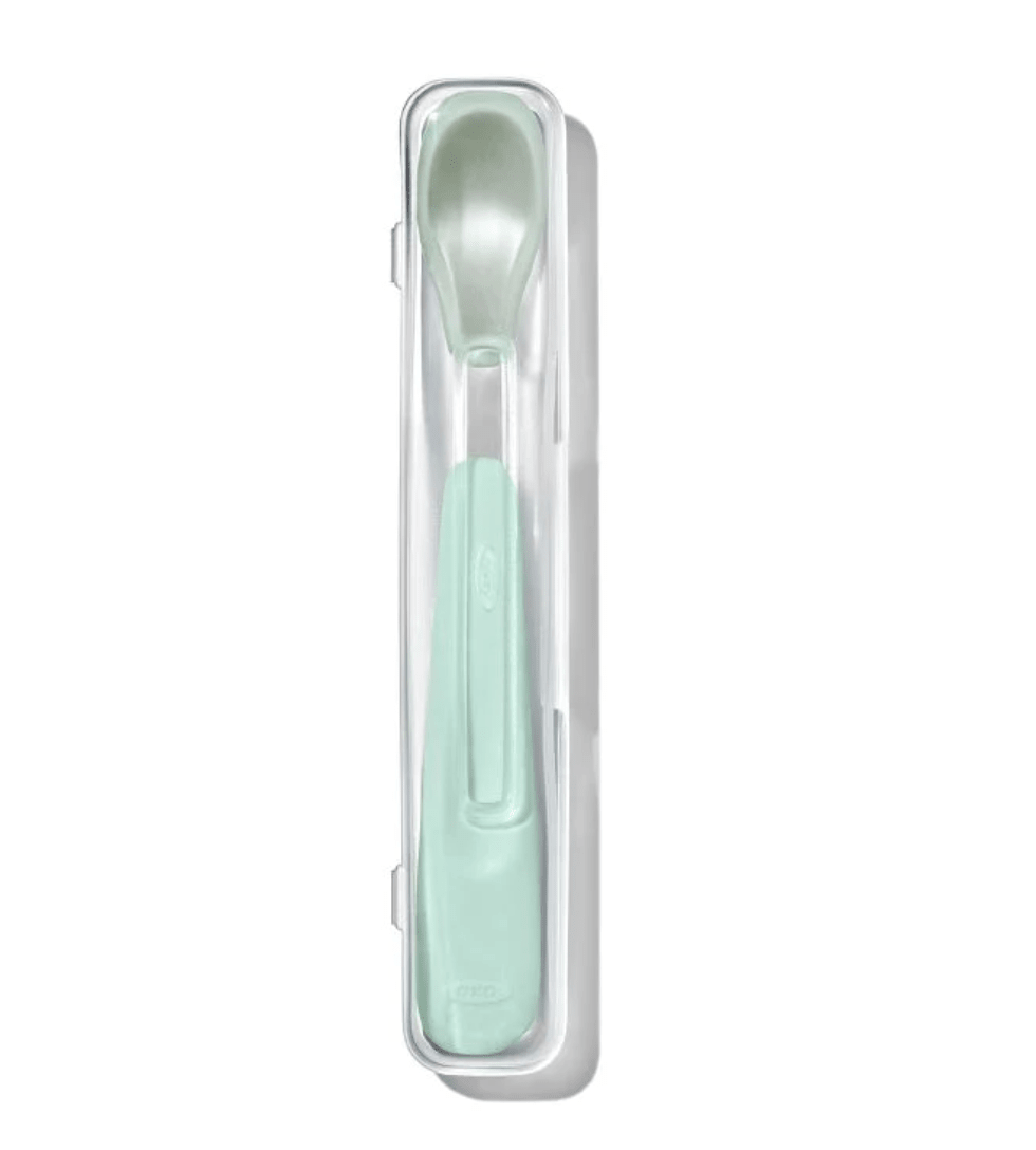 OXO Tot On - the - Go Feeding Spoon - Opal - Princess and the Pea Boutique