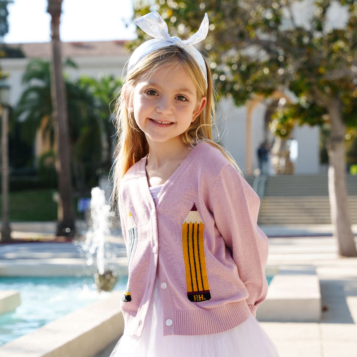 Petite Hailey Pencil Knit Cardigan - Pink - Princess and the Pea Boutique