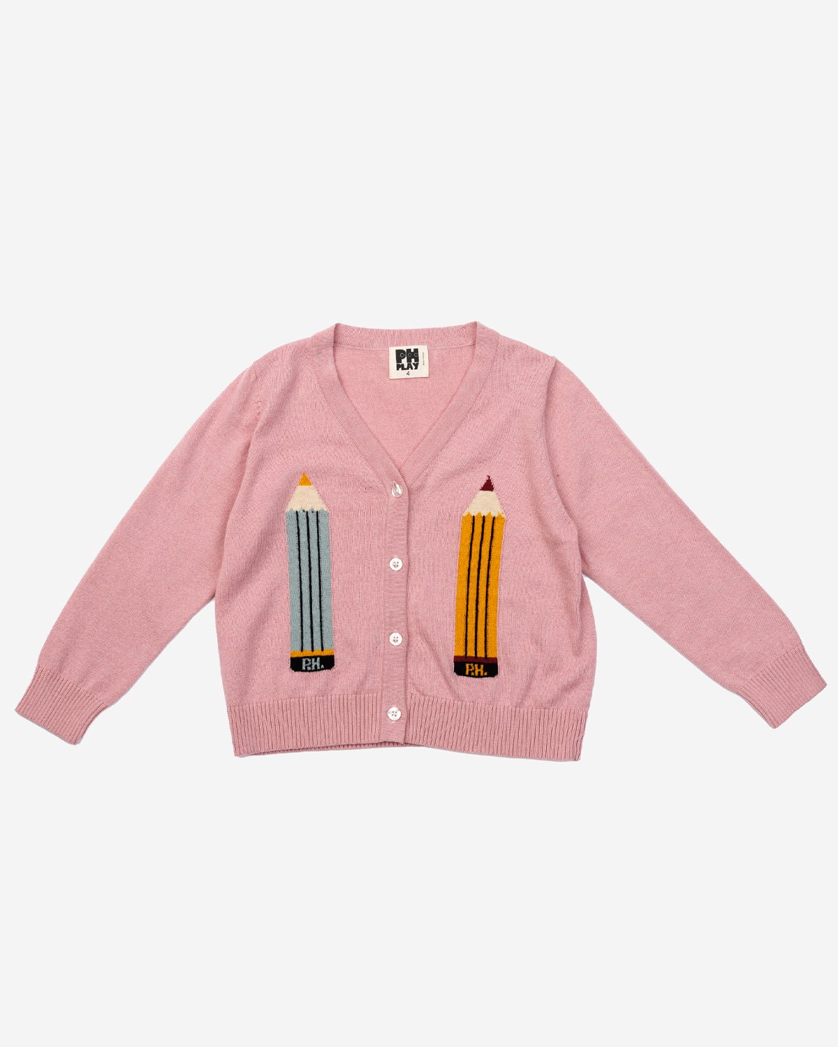 Petite Hailey Pencil Knit Cardigan - Pink - Princess and the Pea Boutique