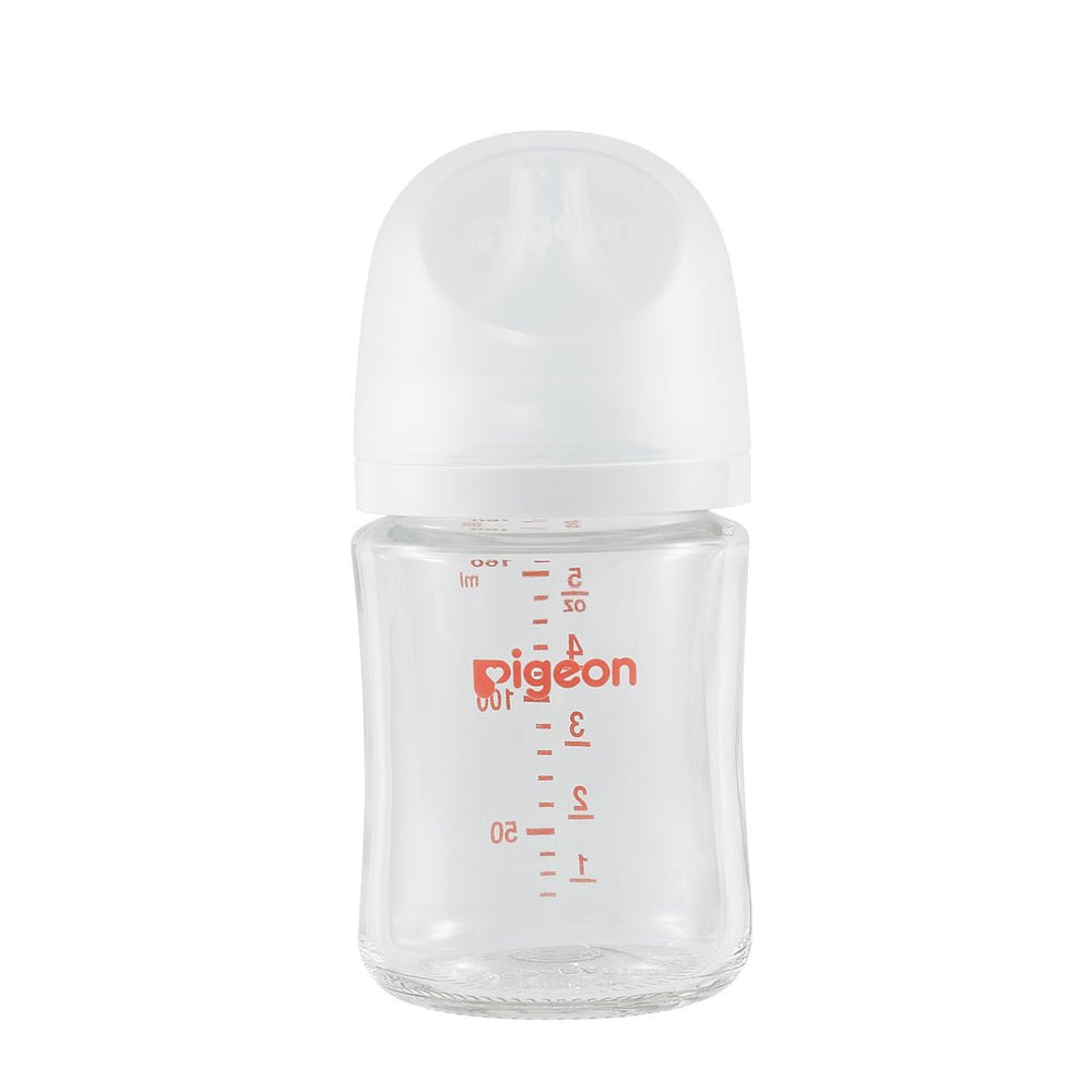 Pigeon Glass Bottle 5oz (1 - Pack) with SS Nipple 0M+ - Princess and the Pea Boutique