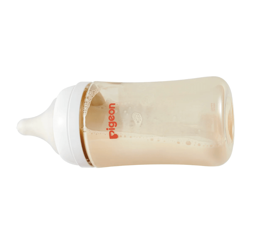 Pigeon - PPSU Bottle 8oz/240ml with M Nipple 3M+ (1 - Pack) - Princess and the Pea Boutique