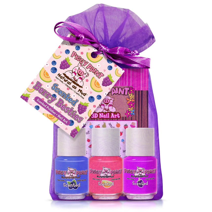 Piggy Paint Scented Berry Besties Gift Set - Princess and the Pea Boutique