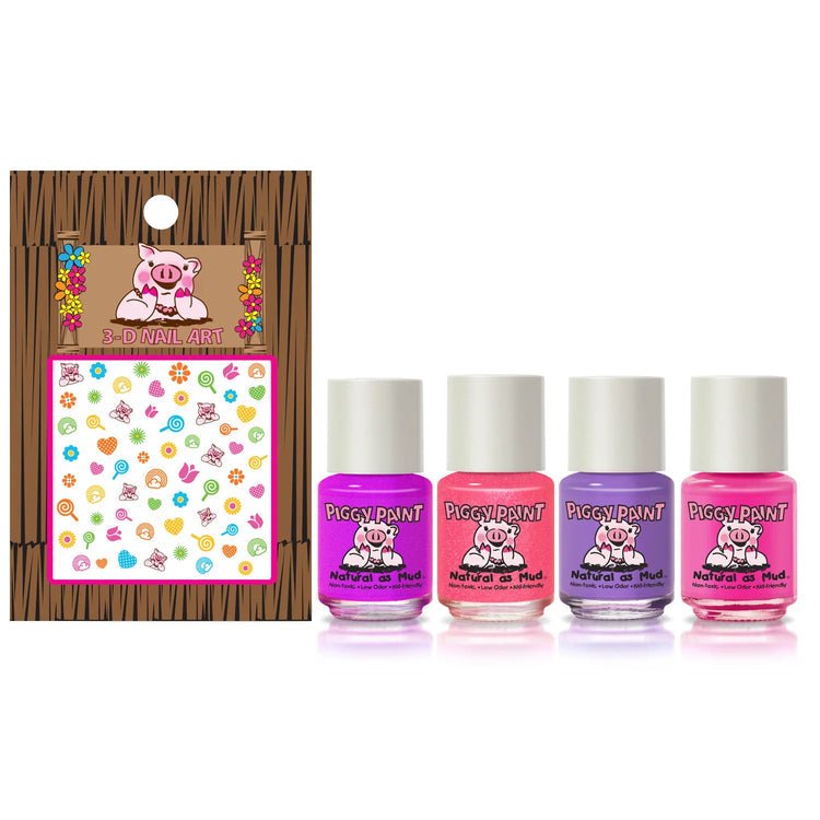 Piggy Paint Swirls & Twirls Gift Set - Princess and the Pea Boutique