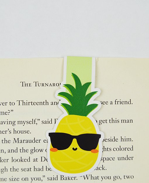 Pineapple Magnetic Bookmark - Princess and the Pea Boutique
