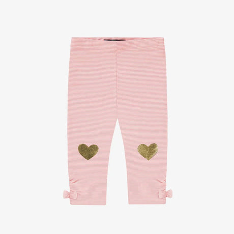 Pink leggings with hearts - Princess and the Pea Boutique