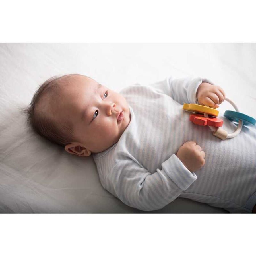 PlanToys Baby Key Rattle - Classic - Princess and the Pea Boutique