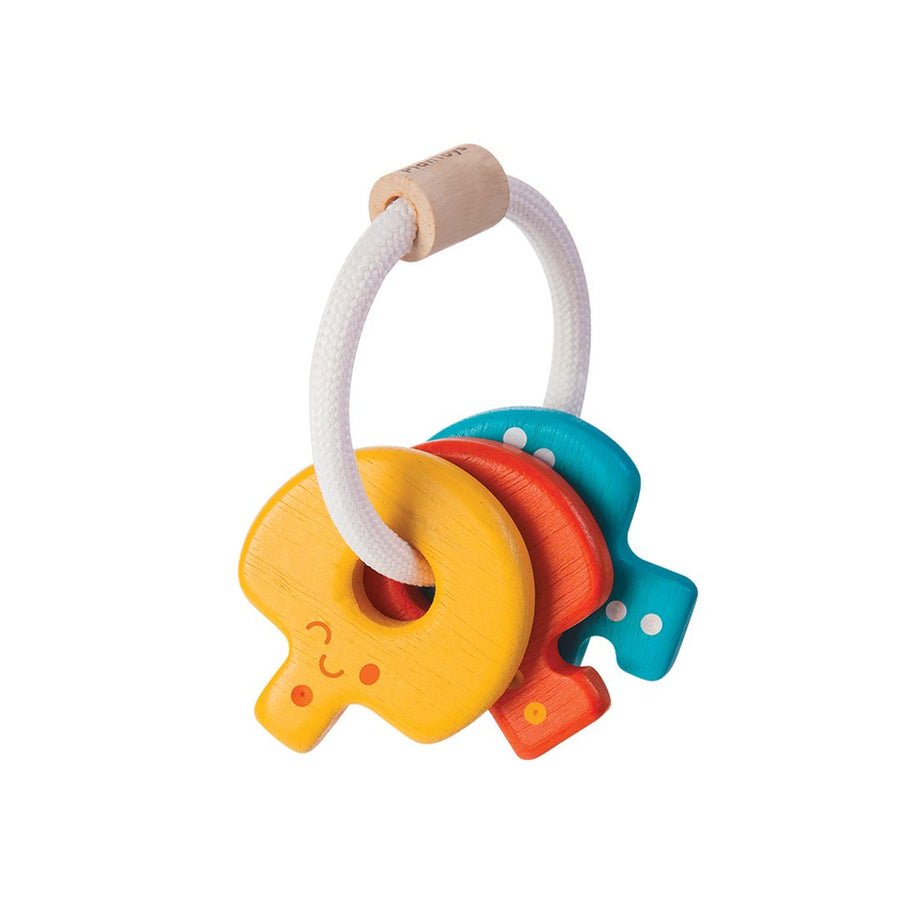 PlanToys Baby Key Rattle - Classic - Princess and the Pea Boutique