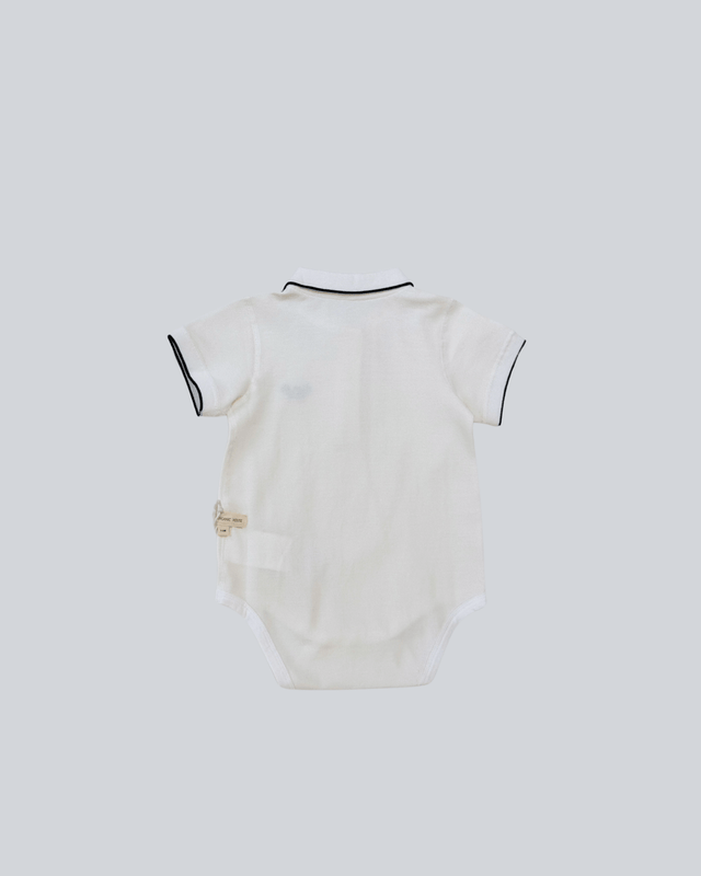 Polo Bodysuit - Tennis Embroidery - Princess and the Pea Boutique